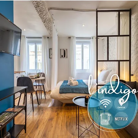 Apartment L'indigo - Apaisant Et Lumineux, Hyper Centre