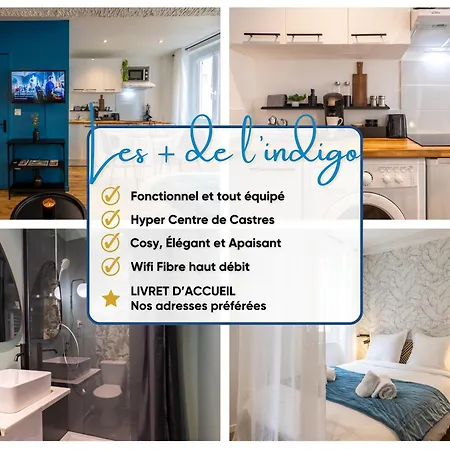 Apartment L'indigo - Apaisant Et Lumineux, Hyper Centre