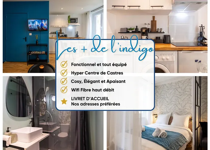 Apartamento L'indigo - Apaisant Et Lumineux, Hyper Centre